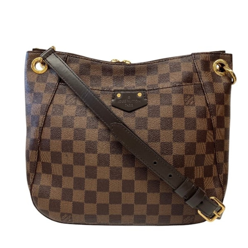 Louis Vuitton Ebene South Bank Shoulder Bag, Damier, N42230